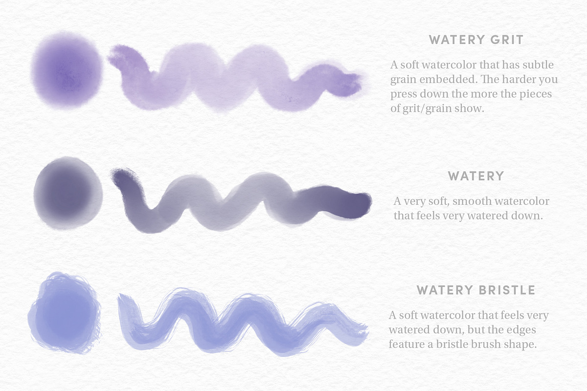 Watercolor Kit – Procreate Brushes, a Brush Add-On by Sadie Lew (Photo 6 of 14)