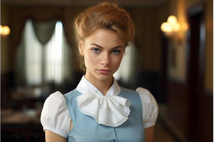 Meticulous Professional chambermaid, a Person Photo by Ylivdesign