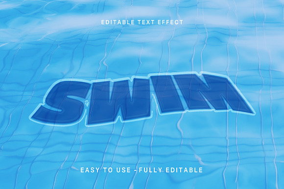 Water Ripple Pool Text Effect preview 3
