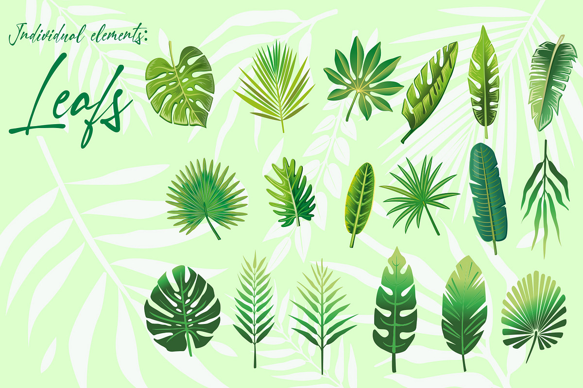 Tropical Flowers, an Illustration by ViktoriaARTprint (Photo 3 of 10)