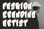 Qitrezz Graffiti Display Font, a Handwritten Font by Maulana Creative (Thumbnail 7 of 7)