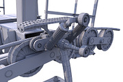 Ski Lift Cableway Car, a Cars & Vehicle 3D Model by 3D Models by Obshansky (Thumbnail 16 of 26)