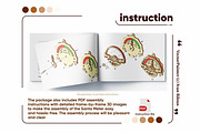 Santa Meter Ornament - Laser Cut, an Object Graphic by VectorPainter (Thumbnail 10 of 10)