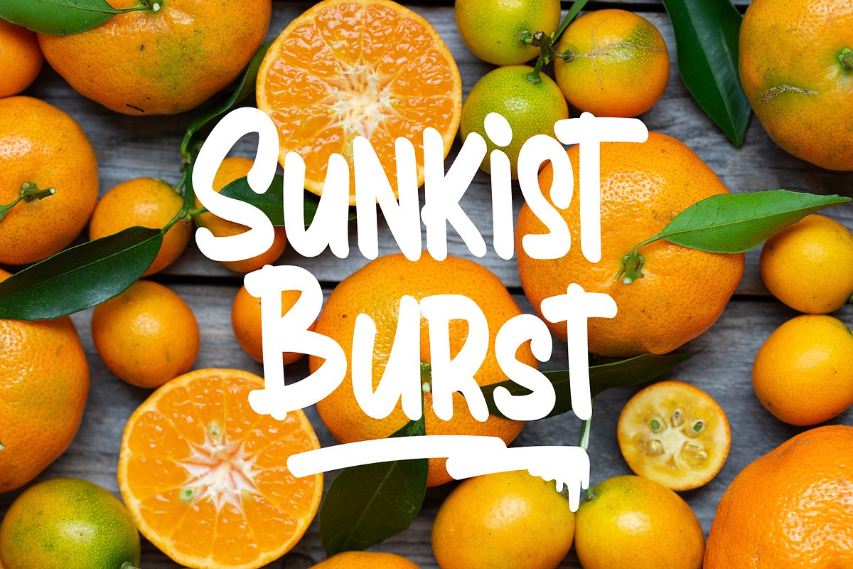 Hannessy Lemonade: Fresh Tasty Fonts preview 2