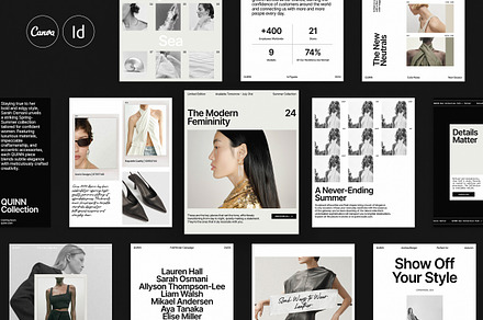 QUINN / Social Media Kit, a Social Media Template by Studio Dara