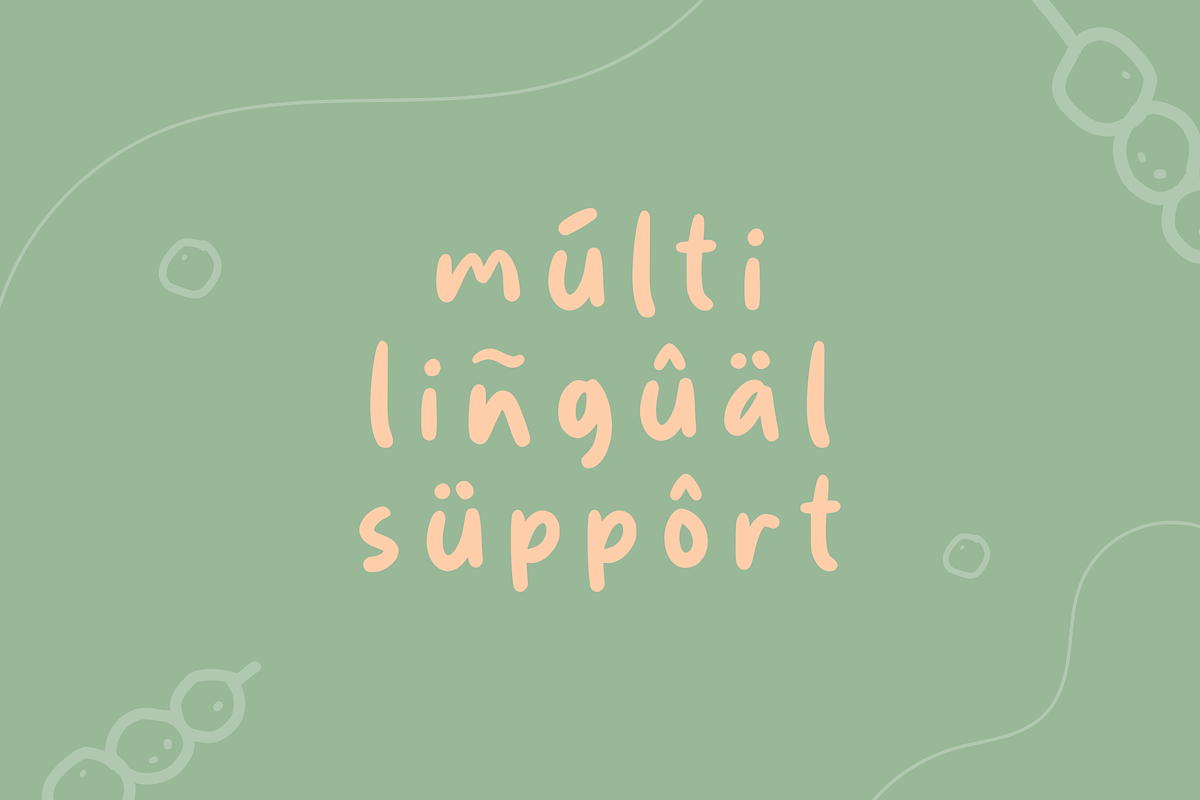 Chillok | Playful Font, a Sans Serif Font by LetterStuff Typefoundry (Photo 4 of 9)