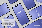 iPhone 17 Pro Mockup, an iPhone Mockup by Toasin Studio (Thumbnail 4 of 7)