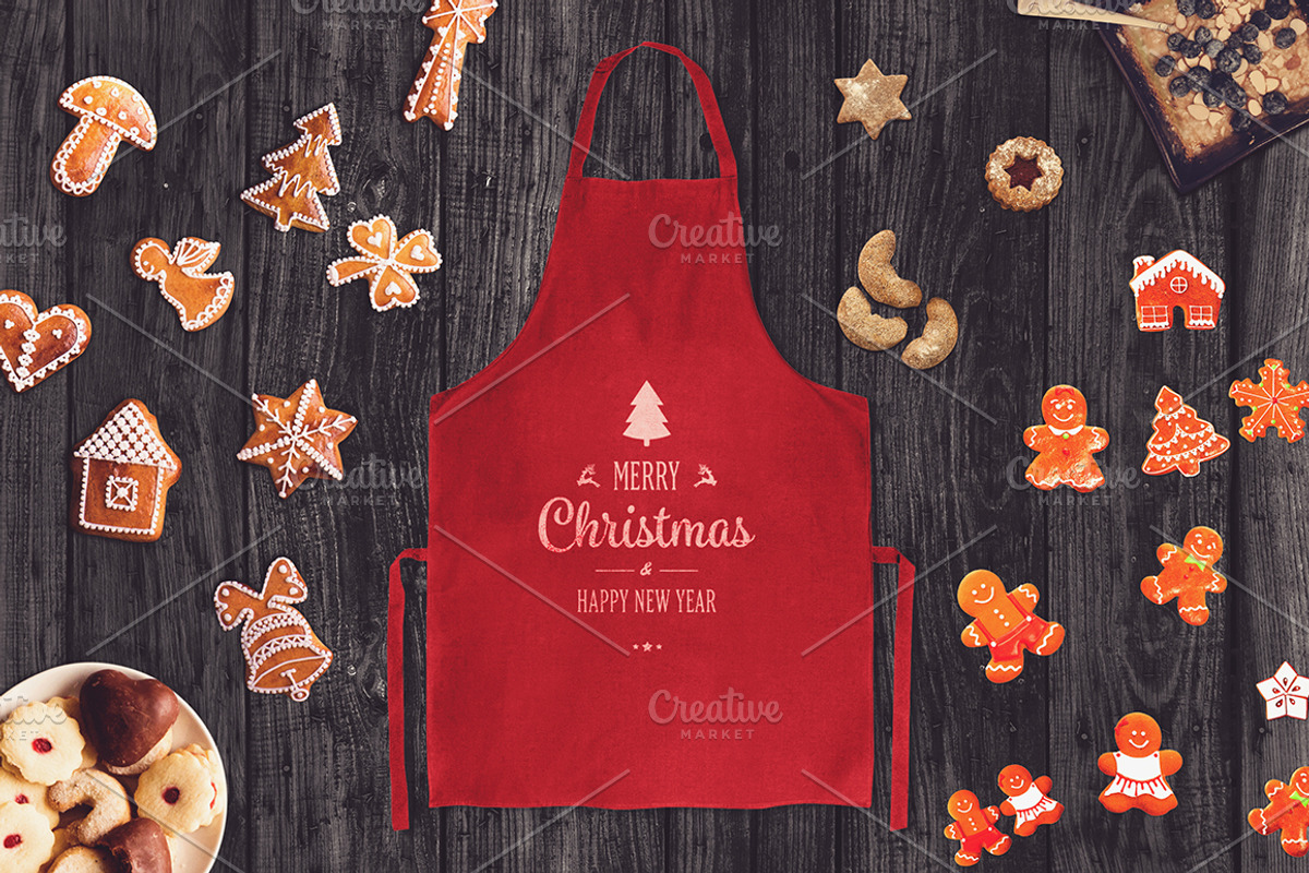 Christmas Scene Creator #3, an Apparel Mockup by relineo.mock-ups (Photo 8 of 14)