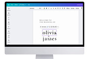 Wedding Welcome Sign Template, a Poster Template by Arfis (Thumbnail 2 of 6)