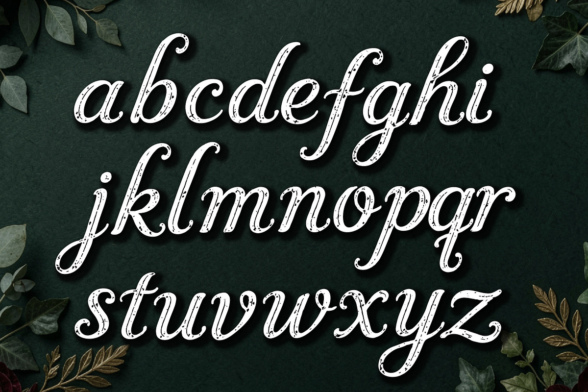 Bravitura Script - Rustic Elegance, a Script Font by HypeWorksCo (Photo 14 of 15)