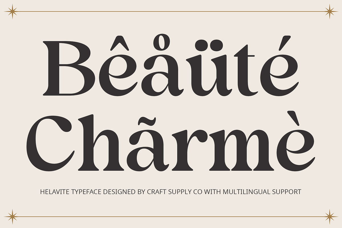 Helavite – Modern Serif, a Serif Font by Craft Supply Co. (Photo 3 of 8)
