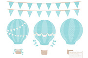 Fresh Hot Air Balloons & Patterns, an Illustration by Amanda Ilkov (Thumbnail 3 of 5)