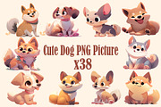 Cute animal collection 400 PNG, an Animal Illustration by DesignFolioHub (Thumbnail 31 of 34)