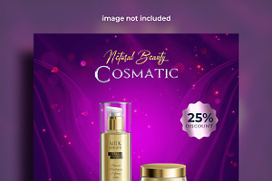 Cosmetics Product Sale Poster