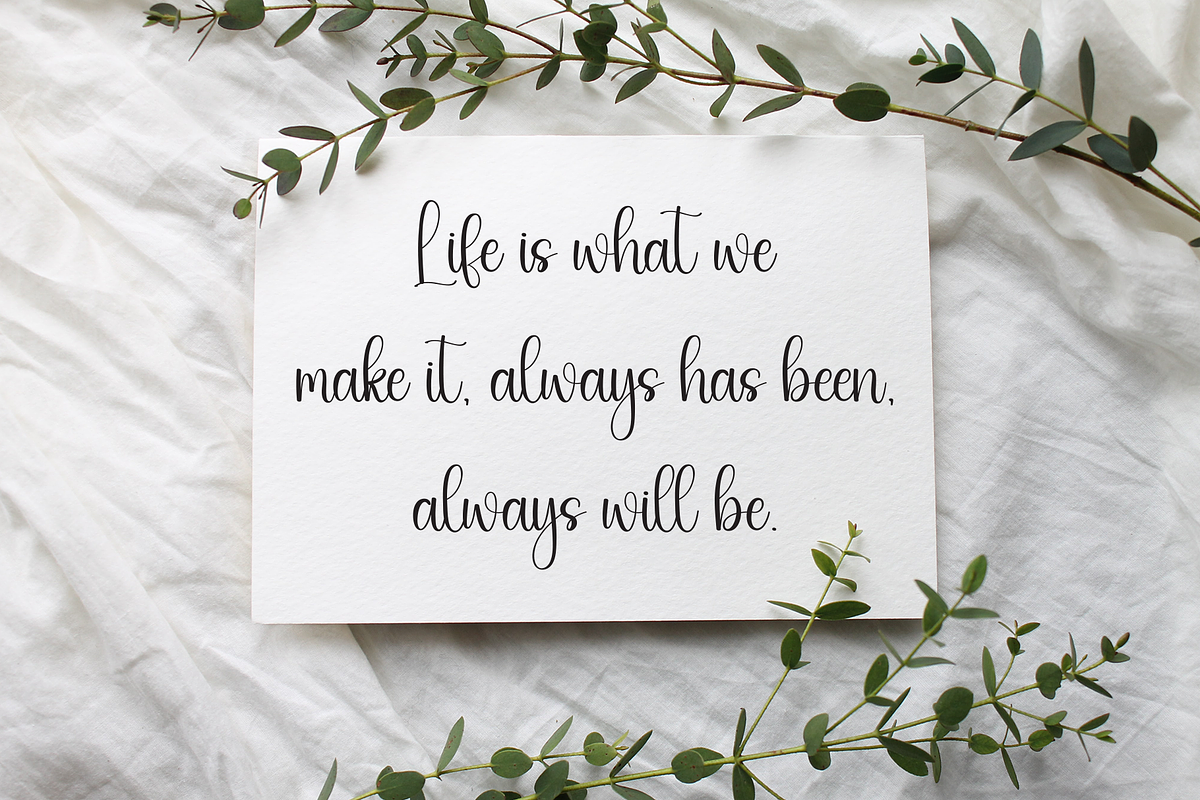 Delivery | Script Font, a Handwritten Font by Scratchones (Photo 3 of 9)