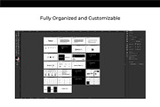 Black & White Brand Guideline, a Branding & Logo Template by Moody Designs (Thumbnail 6 of 9)