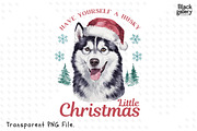 Watercolor Christmas Dog Puns Bundle, a Graphic by Clipart Bloom (Thumbnail 11 of 25)