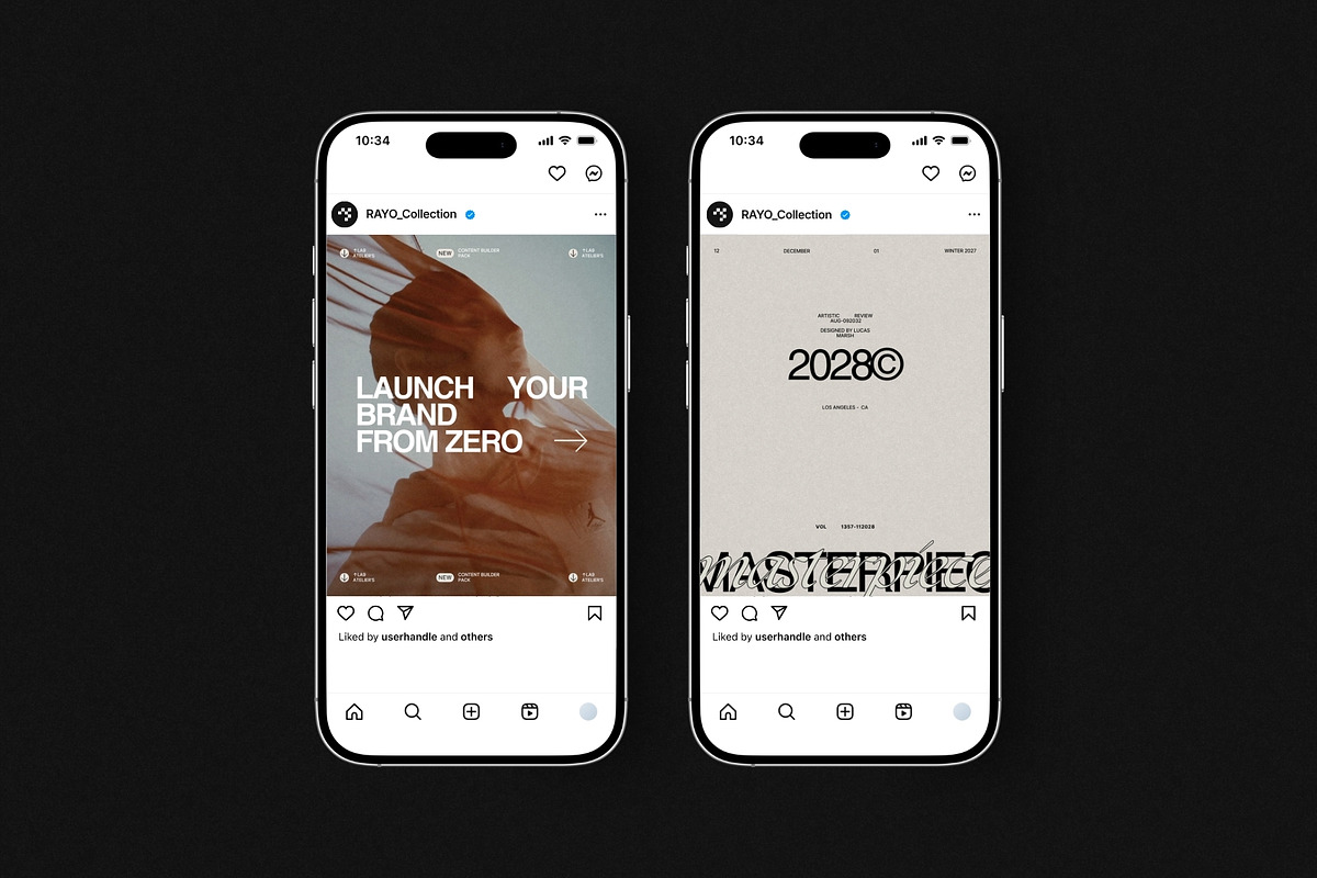 RAYO | Instagram Post Bundle, a Social Media Template by Pixel Grid (Photo 9 of 10)