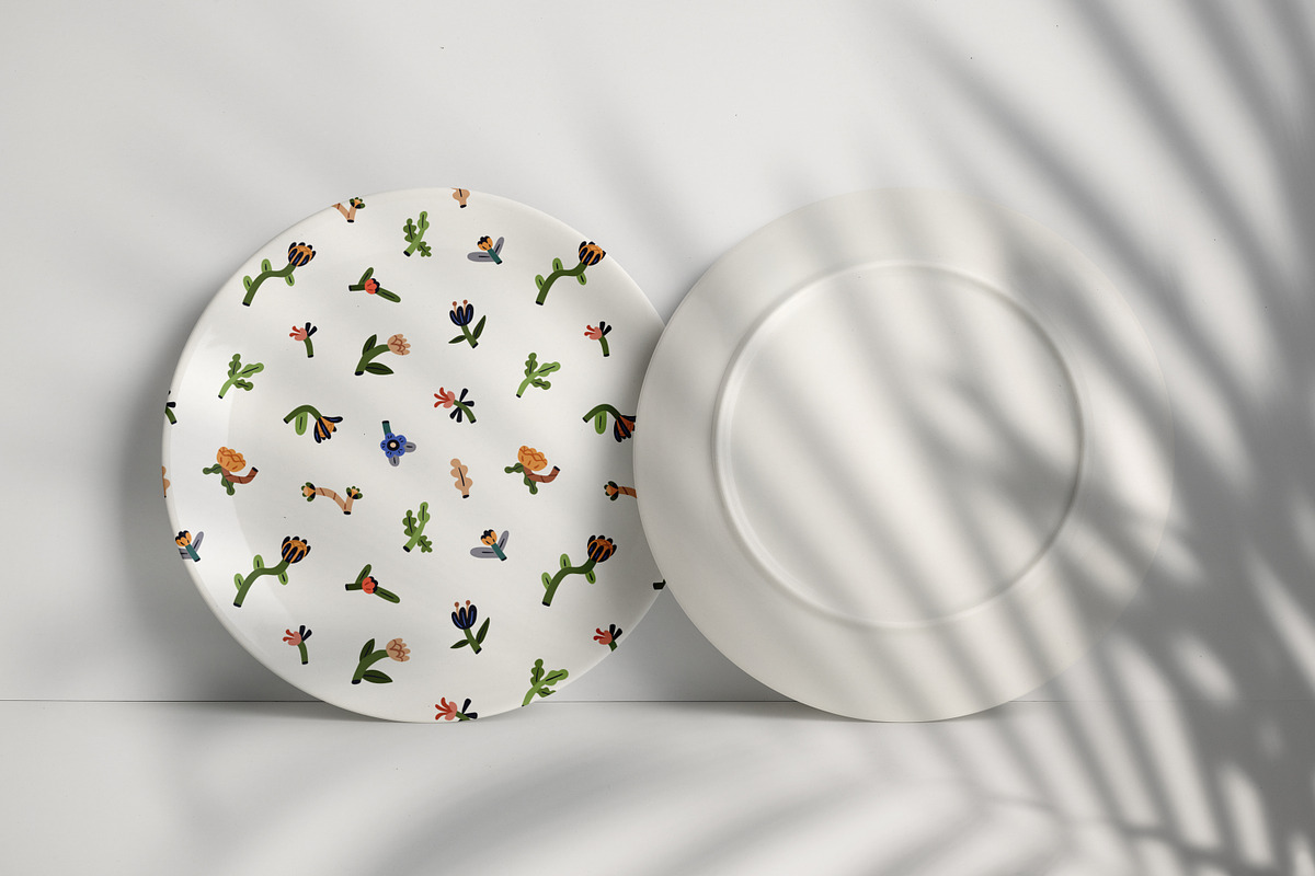 Abstract flowers, seamless patterns, a Pattern Graphic by Good Studio (Photo 8 of 11)