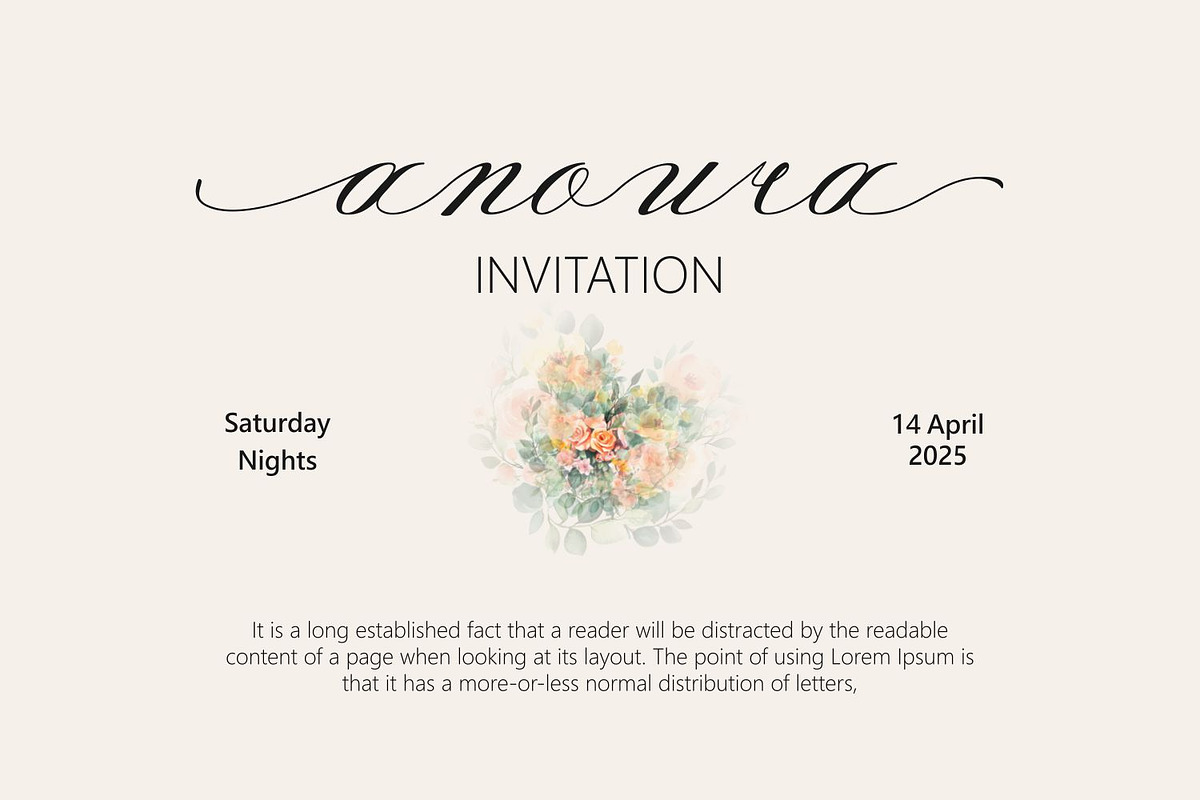 Ravely Belle Script Wedding Font, a Script Font by WhymoreArt (Photo 2 of 12)