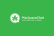 Marijuana / Cannabis / Weed Chat, a Branding & Logo Template by bvcreates (Thumbnail 3 of 6)