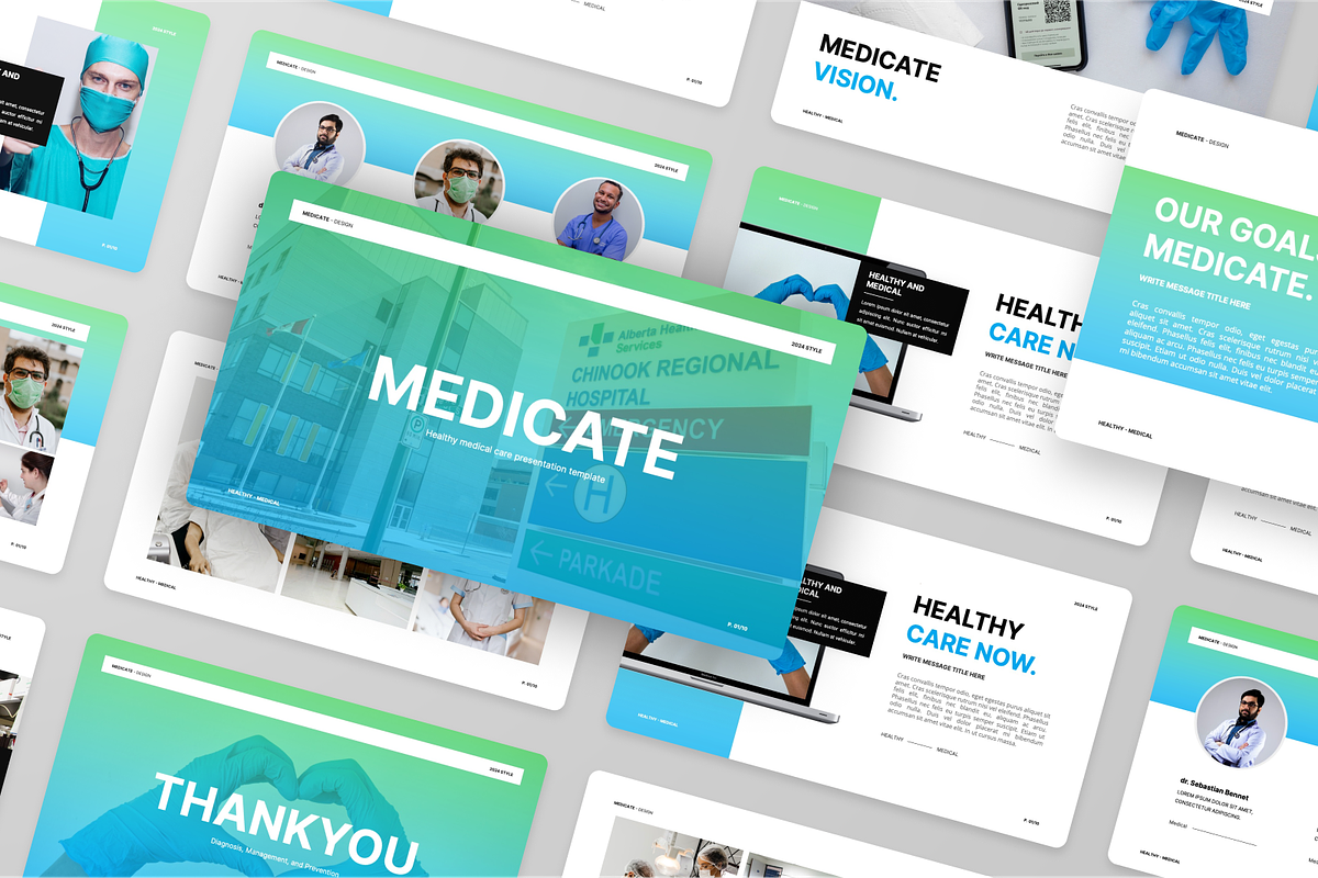 Medicate Medical Healthcare Keynote, a Presentation Template by Annora Studio (Photo 5 of 5)