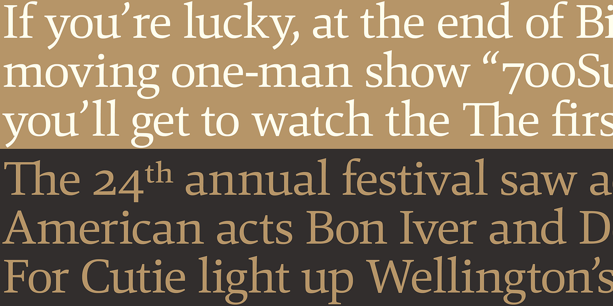 Mangan, a Serif Font by Hoftype (Photo 3 of 6)