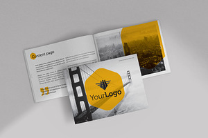 Hill's Works Brochure - Mockup
