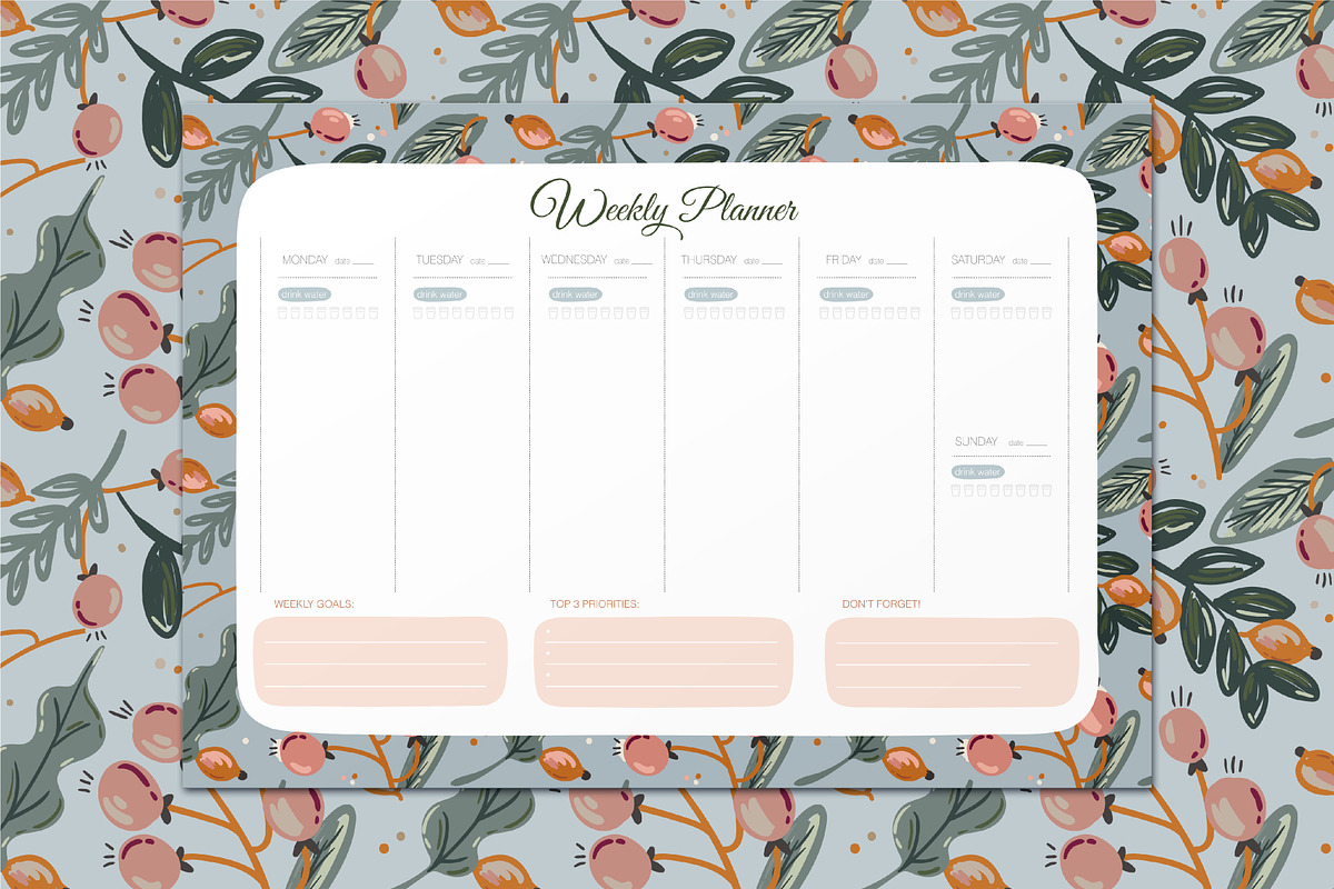 BUNDLE STATIONERY planners calendars, an Object Graphic by Ruslana Lubenets (Photo 10 of 96)