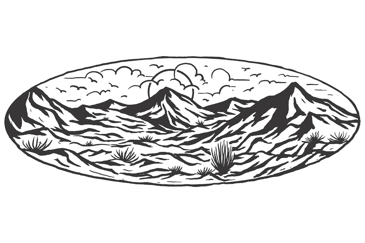 Outdoor Graphic / badge, an Object Illustration by Wak Jay Creative Studio (Photo 7 of 14)