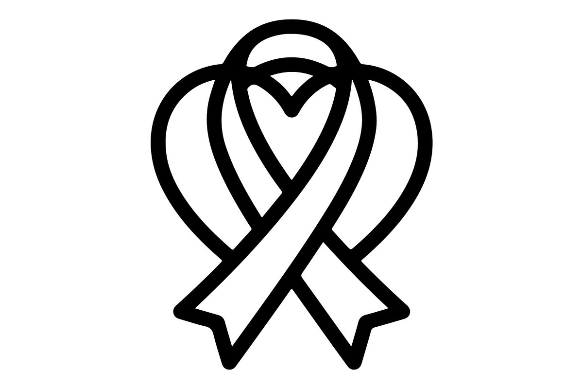 Cancer Awareness Ribbon, an Object Graphic by Gfx_Store (Photo 6 of 16)