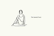 Yoga Illustration Bundle, a Decorative Illustration by Little Gremlin (Thumbnail 2 of 8)