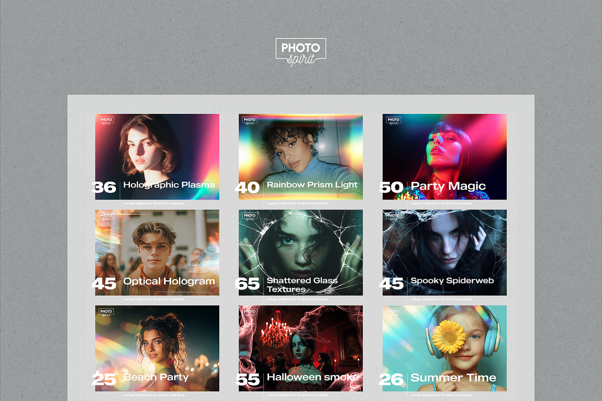 Photo Overlays BUNDLE II, a Texture Graphic by PhotoSpirit (Photo 8 of 10)