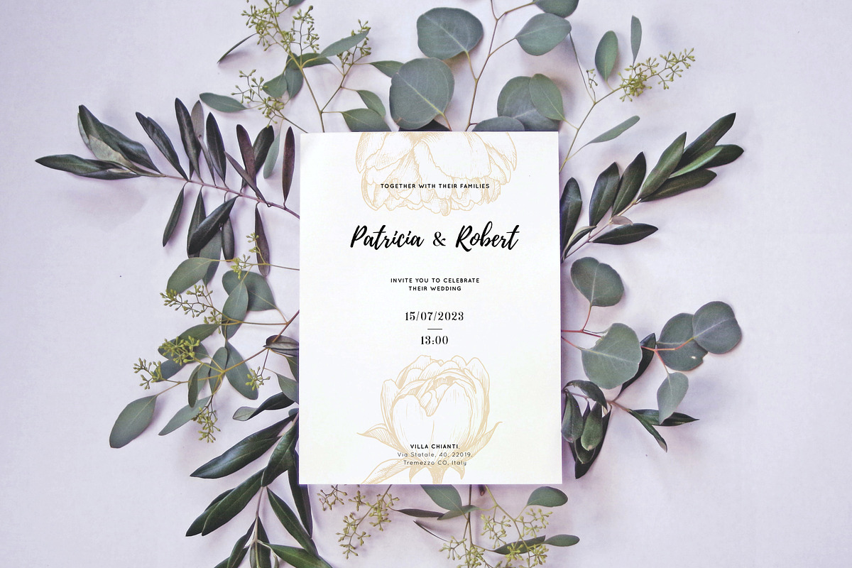 Peony illustrations | invitations, an Illustration by Chewie Co (Photo 7 of 13)