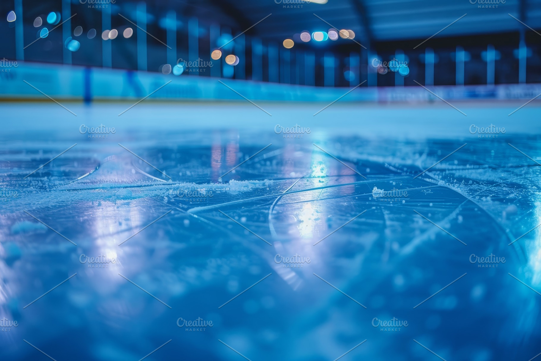 Close-up view of a freshly frozen ic, a Photo by Tanuart