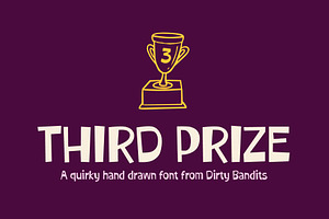 Third Prize Font