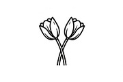 Minimalist Tulip Line, an Object Graphic by Designer_Momina (Thumbnail 5 of 5)