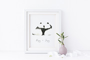 Watercolor Panda Family, an Animal Illustration by Catherine Wheel (Thumbnail 6 of 17)