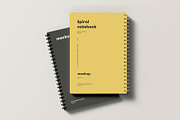 Spiral Notebook Mock-up, a Product Mockup by zippypixelstudio (Thumbnail 3 of 15)