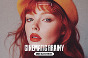Cinematic Grainy Photo Effect, a Layer Style Add-On by iDoodle Studio (Thumbnail 1 of 5)