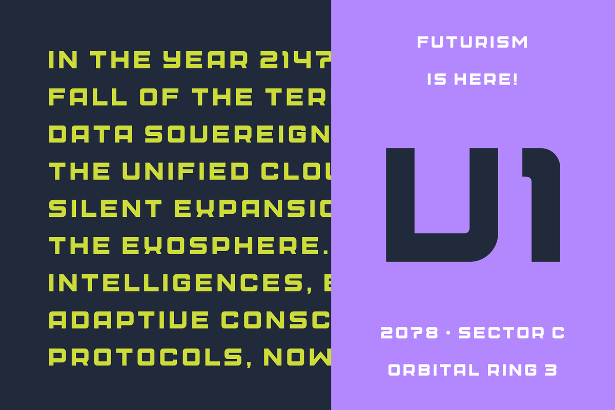 Caviara Wide Sans Serif Typeface, a Sans Serif Font by alpercakici (Photo 8 of 16)