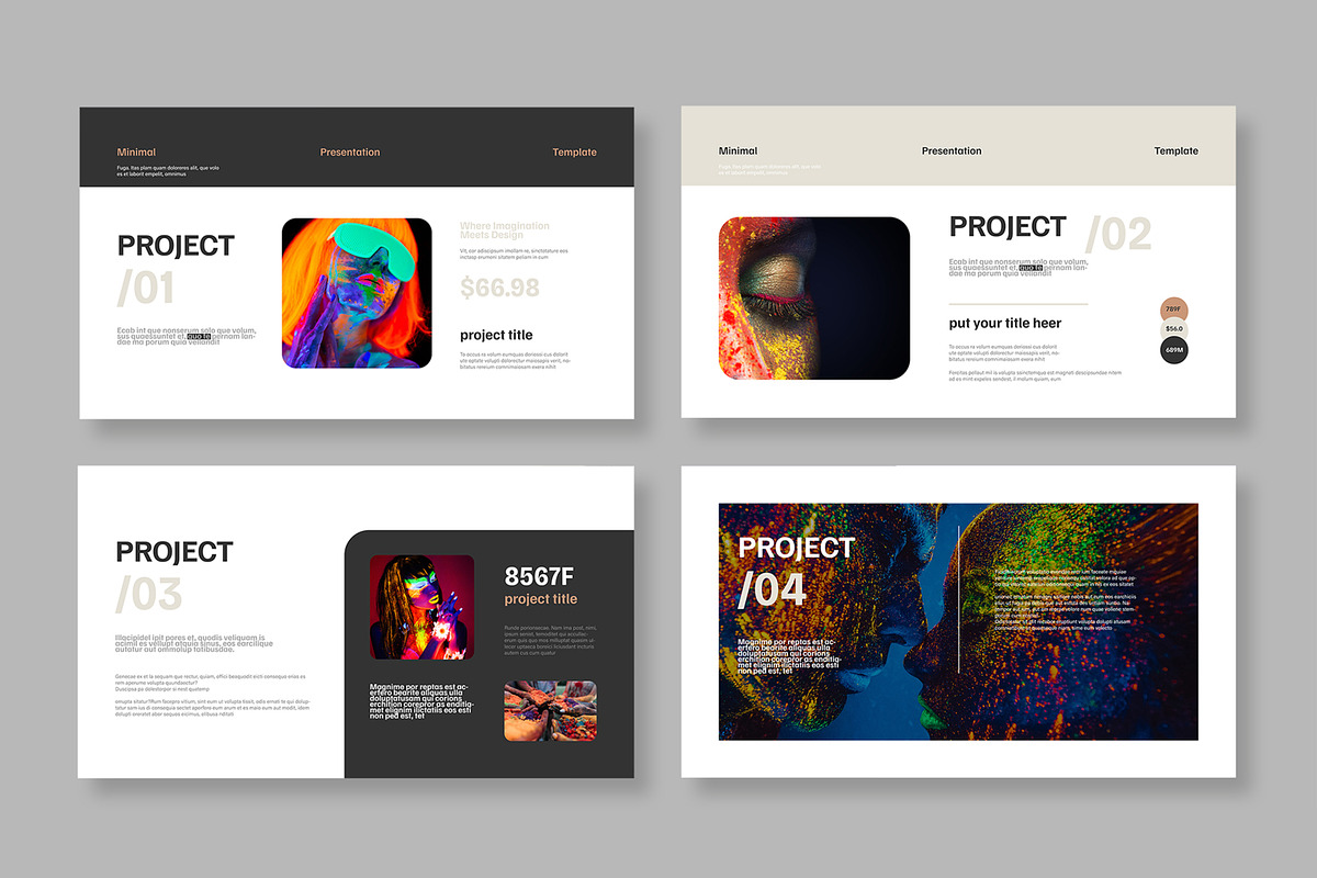 Portfolio Presentation Template, a Presentation Template by MightyDesign (Photo 3 of 8)