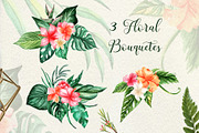 Tropical Dream-watercolor set, a Decorative Illustration by Astarte_design (Thumbnail 7 of 11)