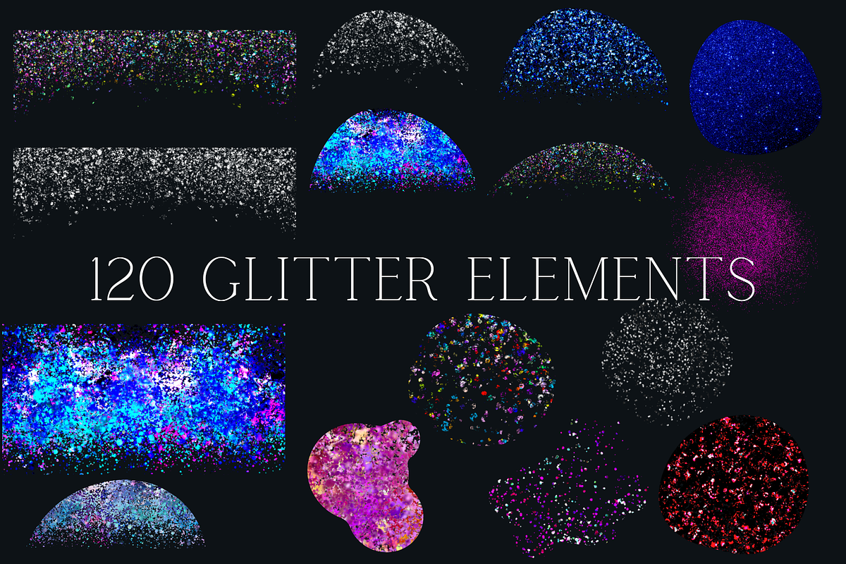 Glitter Elements, an Illustration by tahananeart (Photo 1 of 20)