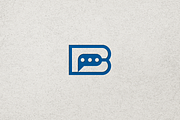 Modern Letter B Chat Logo, a Branding & Logo Template by Luxury Logos (Thumbnail 4 of 4)