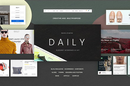 Daily UI Kit