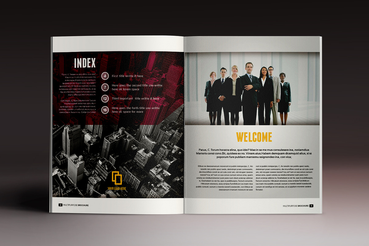 Multipurpose Brochure, a Brochure Template by Luuqas Design (Photo 2 of 6)