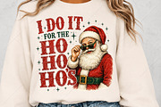I Do It for the Ho Ho Hos Christmas, a Seasonal Illustration by Canvas Craft (Thumbnail 5 of 6)