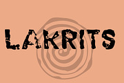 Lakrits, a Handwritten Font by Fontanatype (Thumbnail 1 of 5)
