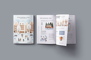 Christmas winter city clipart, a Person Illustration by LyubovZaytseva (Thumbnail 6 of 23)